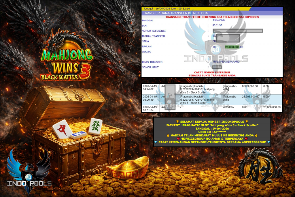 INDO4DPOOLS JACKPOT PRAGMATIC SLOT “Mahjong Wins 3 – Black Scatter” ‎‎‏‏‎ ‎‏‏‎ ‎‏‏‎ ‎‎‏‏‎ ‎‏‏‎ ‎‏‏‎‎‎‏‏‎ ‎‏‏‎ ‎‏‏‎ ‎‎‏‏‎ ‎‏‏‎ ‎‏‏‎‎‎‏‏‎ ‎‏‏‎ ‎‏‏‎ ‎‎‏‏‎ ‎‏‏‎ ‎‏‏‎‎‎‏‏‎ ‎‏‏‎ ‎‏‏‎ ‎‎‏‏‎ ‎‏‏‎ ‎‏‏‎Rp 25.000.000,- LUNAS