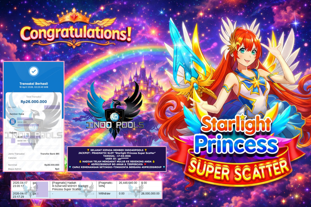 INDO4DPOOLS JACKPOT PRAGMATIC SLOT “Starlight Princess Super Scatter” ‎‎‏‏‎ ‎‏‏‎ ‎‏‏‎ ‎‎‏‏‎ ‎‏‏‎ ‎‏‏‎‎‎‏‏‎ ‎‏‏‎ ‎‏‏‎ ‎‎‏‏‎ ‎‏‏‎‎‎‏‏‎ ‎‏‏‎ ‎‏‏‎ ‎‎‏‏‎ ‎‏‏‎ ‎‏‏‎‎‎‏‏‎ ‎‏‏‎ ‎‏‏‎ ‎‎‏‏‎ ‎‏‏‎ ‎‏‏‎ ‎‏‏‎Rp 26.000.000,- LUNAS