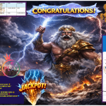 INDOVEGAS4D JACKPOT PRAGMATIC ”GATES OF OLYMPUS 1000” Rp 10,000,000,- LUNAS
