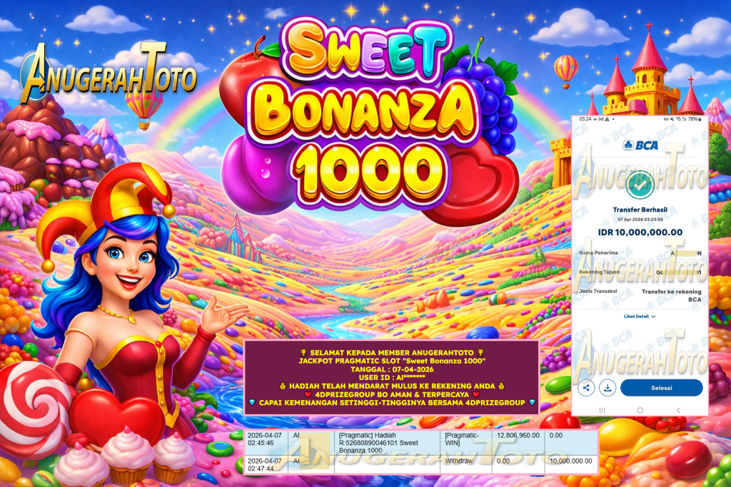 ANUGERAHTOTO JACKPOT PRAGMATIC SLOT “Sweet Bonanza 1000” ‎‎‏‏‎ ‎‏‏‎ ‎‏‏‎ ‎‎‏‏‎ ‎‏‏‎ ‎‏‏‎‎‎‏‏‎ ‎‏‏‎ ‎‏‏‎ ‎‎‏‏‎ ‎‏‏‎ ‎‏‏‎‎‎‏‏‎ ‎‏‏‎ ‎‏‏‎ ‎‎‏‏‎ ‎‏‏‎ ‎‏‏‎‎‎‏‏‎ ‎‏‏‎ ‎‏‏‎ ‎‎‏‏‎ ‎‏‏‎ ‎‏‏‎‎‎‏‏‎ ‎‏‏‎ ‎‏‏‎ ‎‎‏‏‎ ‎‏‏‎ ‎‏‏‎‎‎‏‏‎ ‎‏‏‎ ‎‏‏‎ ‎‎‏‏‎ ‎‏‏‎ ‎‏‏‎‎‎‏‏‎ ‎‏‏‎ ‎‏‏‎‎‏‏‎ ‎‏‏‎Rp 10.000.000,- LUNAS