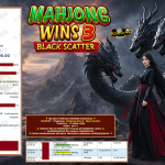 AKSARA4D JACKPOT PRAGMATIC ” Mahjong Wins 3 – Black Scatter ” Rp 14.500.000,- LUNAS