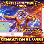 4DSUPER JACKPOT PRAGMATIC ”GATES OF OLYMPUS 1000” Rp22,000,000,- LUNAS