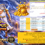 BINTANG4DP JACKPOT PRAGMATIC “Gates of Olympus Super Scatter” Rp10.800.000,- LUNAS