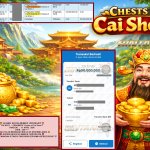 BINTANG4DP JACKPOT PRAGMATIC “Chests of Cai Shen 2″‎‏‏‎‎ Rp50.000.000,- LUNAS