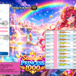 BINTANG4DP JACKPOT PRAGMATIC “Starlight Princess 1000″‎‏‏‎‎ Rp16.000.000,- LUNAS