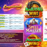 AKSARA4D JACKPOT PRAGMATIC ” Mahjong Wins 3 – Black Scatter , Spellmaster , Mahjong Wins 2 ” Rp 15.000.000,- LUNAS