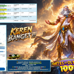 AKSARA4D JACKPOT PRAGMATIC ” Gates of Olympus 1000 ” Rp 48.299.000,- LUNAS