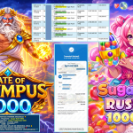 AKSARA4D JACKPOT PRAGMATIC ” Sugar Rush 1000 , Gates of Olympus 1000 ” Rp 10.825.000,- LUNAS