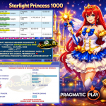 AKSARA4D JACKPOT PRAGMATIC “Starlight Princess 1000 ” Rp 12.000.000,- LUNAS