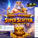 AKSARA4D JACKPOT PRAGMATIC “Gates of Olympus Super Scatter ” Rp 10.000.000,- LUNAS
