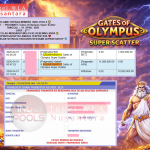 INDO-POOLS JACKPOT PRAGMATIC “Gates of Olympus Super Scatter”‎‏‏‎‎ Rp10.000.000,- LUNAS