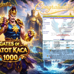 INDO4DPOOLS JACKPOT PRAGMATIC ” Gates of Gatot Kaca 1000 ” Rp 22,000,000,- LUNAS