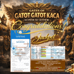 INDO4DPOOLS JACKPOT PRAGMATIC ” Gates of Gatot Kaca Super Scatter ” Rp 15,000,000,- LUNAS