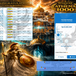 INDO4DPOOLS JACKPOT PRAGMATIC ” Wisdom of Athena 1000 ” Rp 14,000,000,- LUNAS