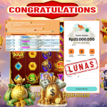 SHIO88 JACKPOT PRAGMATIC SLOT “Gates of Olympus Super Scatter” Rp20.000.000,- LUNAS