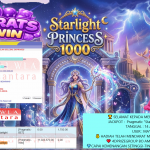 INDOPOOLS JACKPOT PRAGMATIC “Starlight Princess 1000″‎‏‏‎‎ Rp.11.000.000,- LUNAS