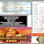 SHIO88 JACKPOT PRAGMATIC ” Wisdom of Athena 1000 “‎‏‏‎‎                       Rp.30.500.000,- LUNAS