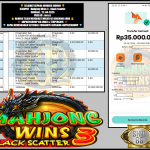 SHIO88 JACKPOT PRAGMATIC ” Mahjong Wins 3 – Black Scatter “‎‏‏‎‎ Rp.35.000.000,- LUNAS