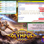 BINTANG4DP JACKPOT PRAGMATIC “Gates of Olympus 1000″‎‏‏‎‎ Rp10.000.000,- LUNAS