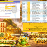 BINTANG4DP JACKPOT PRAGMATIC  PGSOFT “Mahjong Ways”‎‏‏‎‎ Rp50.000.000,- LUNAS