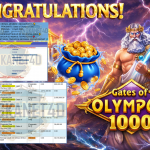 INDO4DPOOLS JACKPOT PRAGMATIC ” Gates of Olympus 1000 ” Rp 30,010,800,- LUNAS