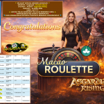 AKSARA4D JACKPOT PRAGMATIC ” Roulette Macao & PGSOFT Asgardian Rising ” Rp 25.000.000,- LUNAS